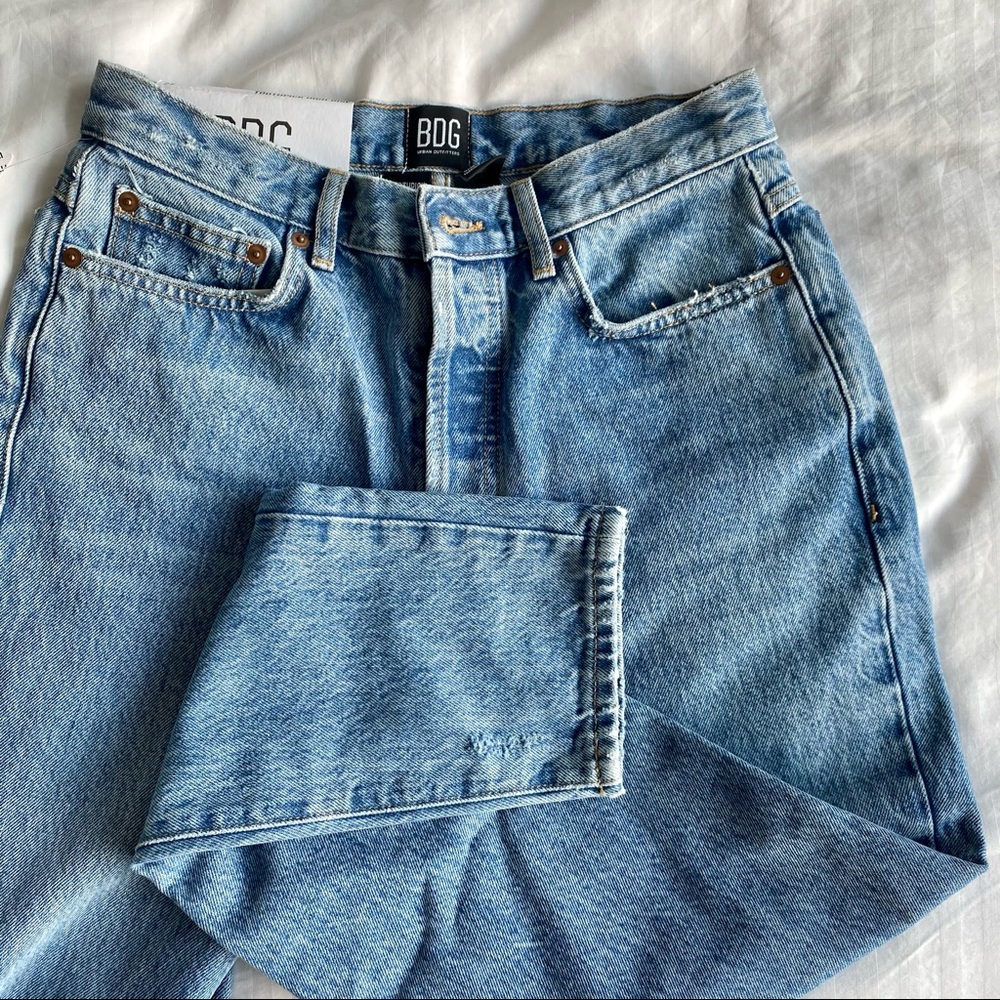 NWT BDG Vintage Denim Toothpick High Rise Jeans - Picture 3 of 6